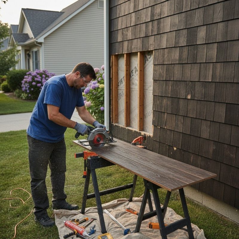 Exterior Wood Siding Repair