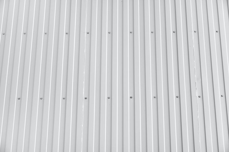 Flat Metal Siding Installation